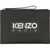 Kenzo Large Clutch Bag With Logo BLACK