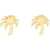 Palm Angels "Palm" Earrings GOLD