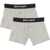 Palm Angels Pack Of Two Boxers With Logo GREY