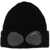 C.P. Company Beanie Hat With Logo BLACK