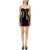 Fiorucci Vinyl Mini Dress BLACK