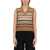 Ganni V-Neck Vest BEIGE