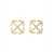 Off-White "Arrow" Earrings GOLD