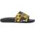 Versace Jeans Couture Slide Sandal With Logo BLACK