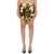 RABANNE Golden Sparkle Skirt GOLD