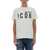 DSQUARED2 Logo Print T-Shirt WHITE