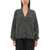 UMA WANG V-Neck Cardigan CHARCOAL