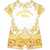 Dolce & Gabbana Short-Sleeved Romper YELLOW