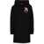 Off-White Arrow Acrylic Hoodie Dress BLACK