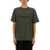 HELMUT LANG T-Shirt With Logo MILITARY GREEN