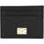 Dolce & Gabbana Leather Card Holder BLACK