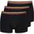 Paul Smith Pack Of Three Boxers BLACK