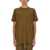 Rick Owens Cotton T-Shirt BROWN