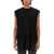 Rick Owens Wool T-Shirt BLACK