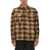 Palm Angels Plaid Shirt BROWN