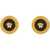 Versace "Jellyfish" Button Earrings GOLD