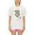 Moschino Logo Print T-Shirt WHITE