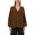 LEMAIRE Twisted Cardigan BROWN