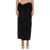 ROTATE Birger Christensen Twisted Skirt BLACK