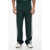 AUTRY Straight Leg Joggers With Contrasting Side Band Green