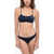 Nike Solid Color Bikini With Removable Padding Blue