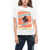 DSQUARED2 Crew Neck Twins Pop Cotton T-Shirt White