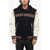 DSQUARED2 Padded Varsity Bomber With Hood Multicolor