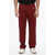 COURRÈGES Solid Color Joggers With 3 Pockets Red