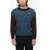 ANDERSSON BELL Two-Tone Cotton Blend Crew-Neck Sweater Blue