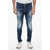 DSQUARED2 Distressed Skater Jeans With Belt Loops 15,5Cm Blue