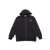 MSGM ZIP HOODIE GIRL NERO/BLACK Black  