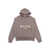 MSGM HOODIE UNISEX TORTORA Gray