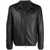 Emporio Armani Emporio Armani Leather Jacket Black