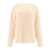 Max Mara Max Mara "Pico" Cashmere Yarn Sweater WHITE