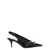 Balenciaga Balenciaga Cagole Leather Slingback Pumps Black