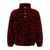 Alexander McQueen Alexander McQueen Leopard Print Fleece Jacket RED