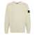 Stone Island Stone Island White Cotton Crewneck Sweatshirt With Compass Patch WHITE