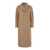 Harris Wharf London LONDON Beige Double-Breasted Coat With Gold Buttons In Wool Woman Beige