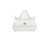 Dolce & Gabbana 'Sicily' White Handbag With Logo Plaque In Patent Leather Woman WHITE