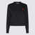 AMI Paris AMI Paris Ami De Coeur Wool Sweater Black