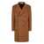 Tagliatore Tagliatore Carlo Double-Breasted Wool And Cashmere Coat Brown