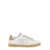 Dolce & Gabbana 'Portofino' White Low Top Sneakers With Perforated Logo In Leather Man WHITE