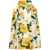 Dolce & Gabbana Dolce & Gabbana Rose Printed Cotton Midi Skirt YELLOW