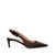 Gianvito Rossi Gianvito Rossi Lindsay Pony Sling Back Shoes BROWN