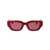 Gucci Gucci Sunglasses 005 BURGUNDY CRYSTAL RED