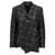 Comme des Garçons Comme Des Garçons Embroidery Single-Breasted Blazer Black