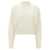 Brunello Cucinelli Brunello Cucinelli 'Monile' Ribbed Sweater WHITE