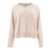 Brunello Cucinelli Brunello Cucinelli Cashmere Sweater With Shiny Cuff Details Beige