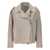 Brunello Cucinelli Brunello Cucinelli Beige Leather Jacket 