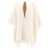 Brunello Cucinelli Brunello Cucinelli Wool And Cashmere Double Knit Poncho Beige